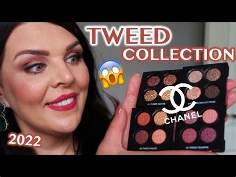 Chanel tweed makeup collection 2022